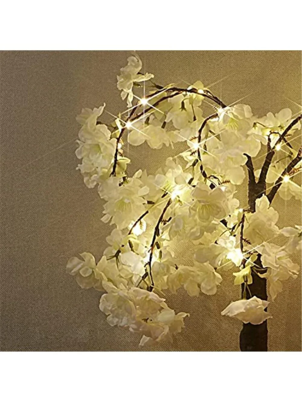 Cherry Blossom Tree Light LED Fairy Lights USB Battery Operated Table Decor